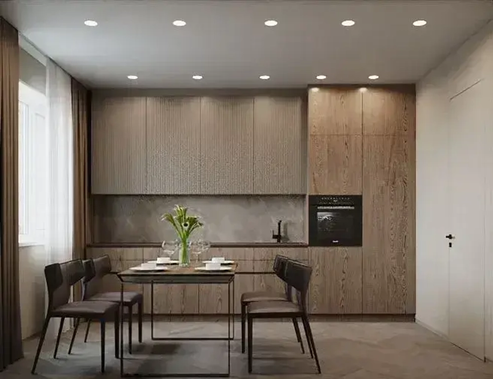 Светильник потолочный встраиваемый ВН53, Черный цоколь