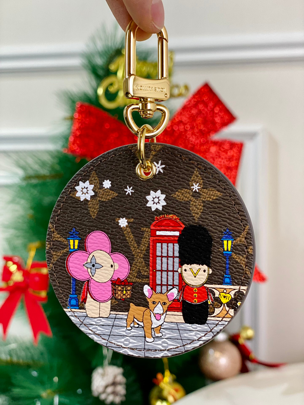 Louis Vuitton Bag Charm And Key Holder