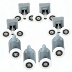 Душевой уголок Agger A01-080MCR 80х80 стекло матовое/профиль хром