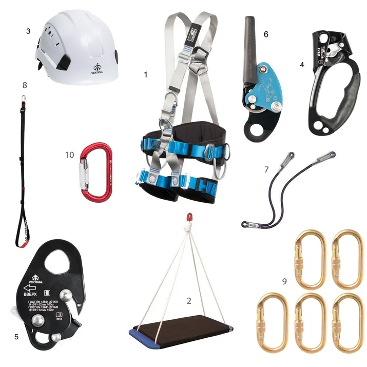 Комплект снаряжения для канатного доступа Высота
