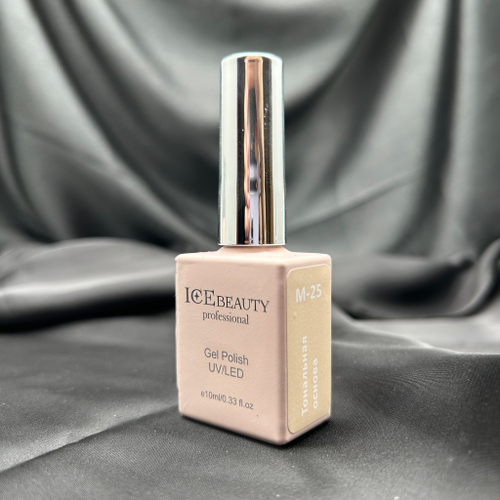 IceBeauty Гель-лак M-25 "Тональная основа", 10 мл