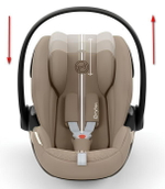 Коляска Cybex Balios S Lux TPE complete Cloud G Almond Beige Plus 3 в 1 Almond Beige с дождевиками