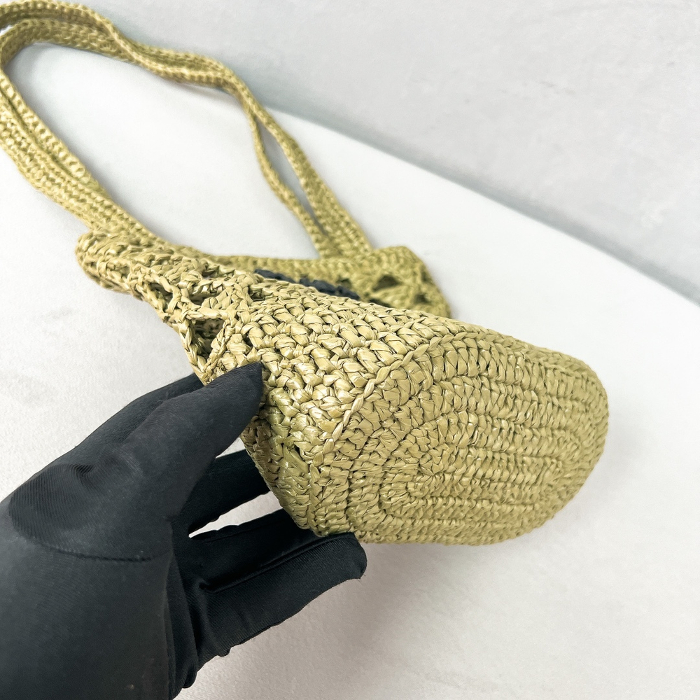 Prada Crochet Tote Bag 18 cm