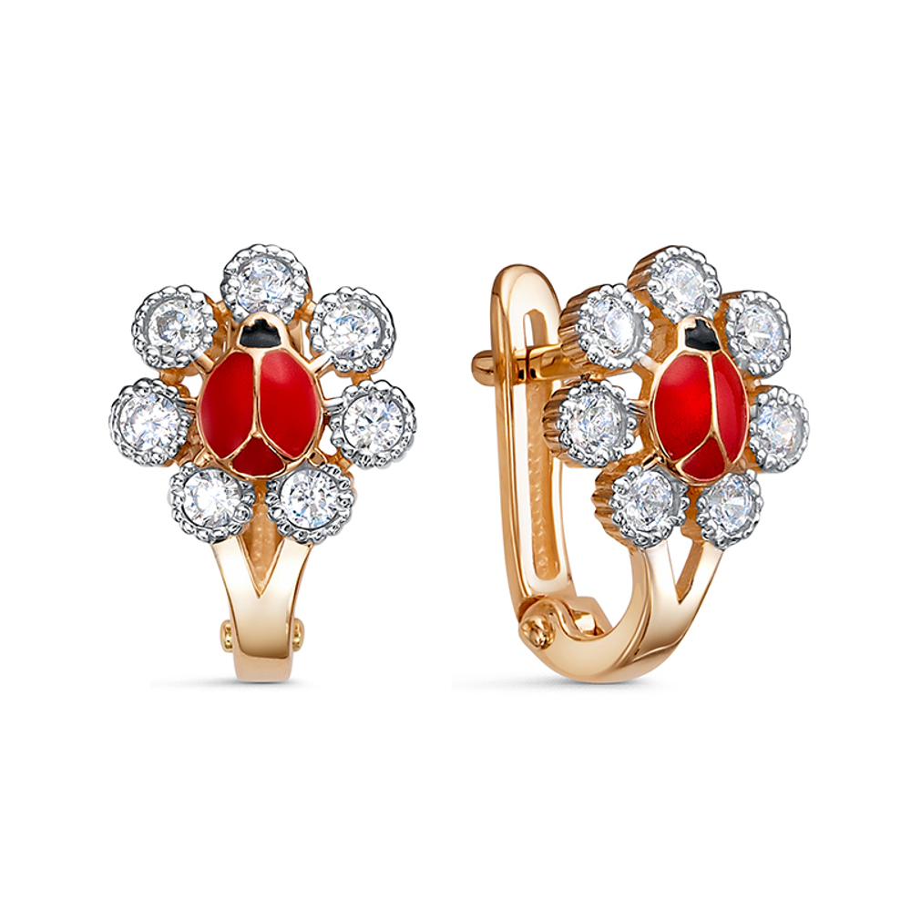 Серьги из золота 585 пробы