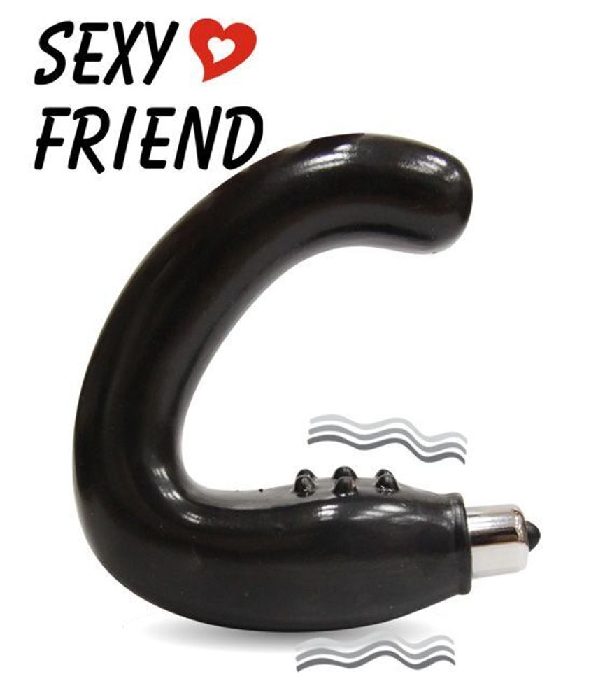 Вибростимулятор простаты Sexy Friend черного цвета (Цвет: черный)