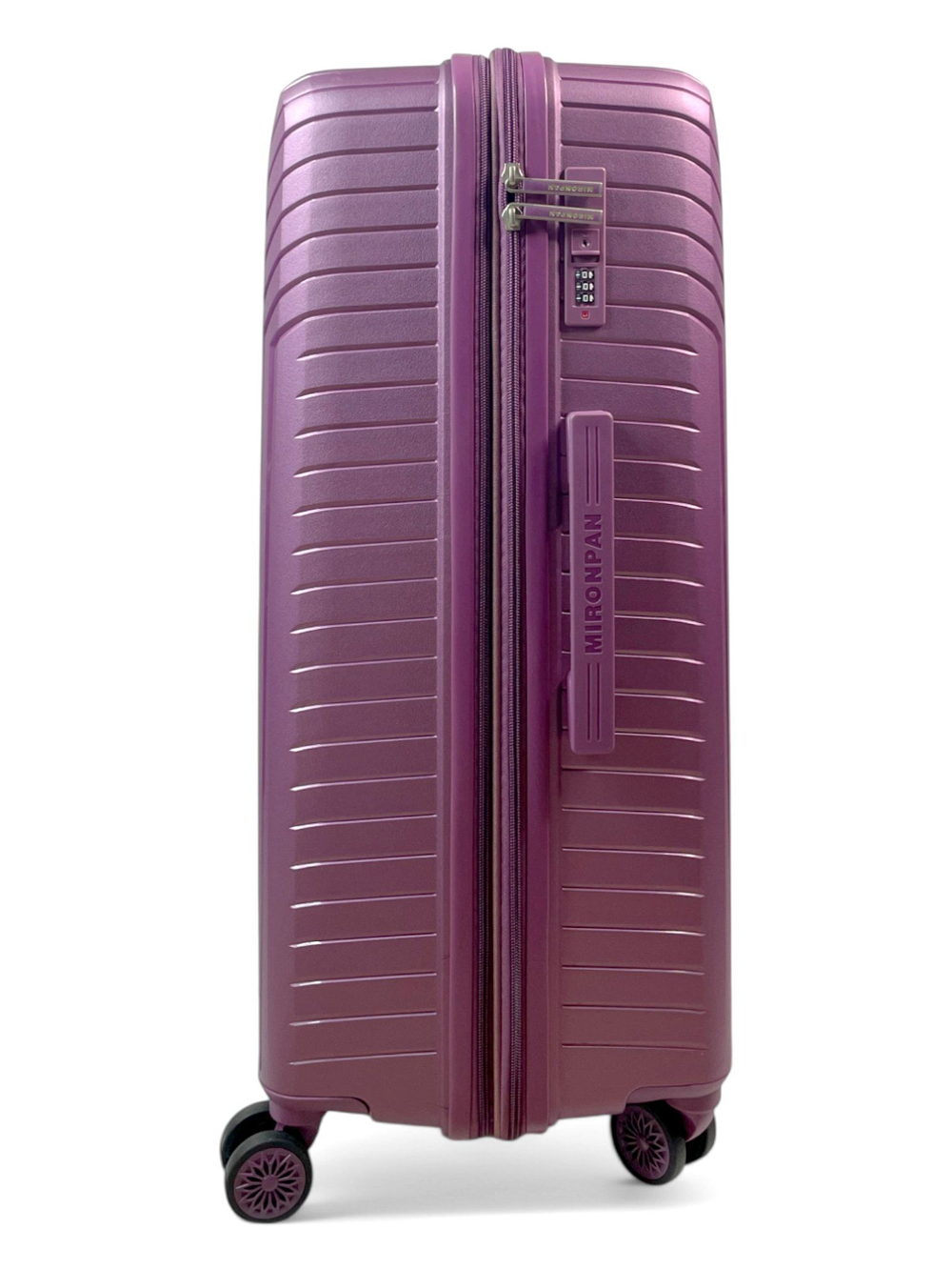 Большой чемодан Mironpan 11272, Фиолетовый, XL