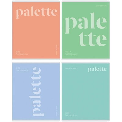 Тетрадь А5 48л. клетка "Monocolor. Palette" (BG)