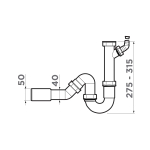 Отводная арматура для измельчителя Omoikiri NA-01