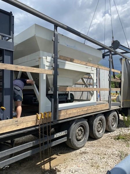 Отгрузка грунтосмесительной установки XCMG XC400 Отгрузка грунтосмесительной установки XCMG XC400
