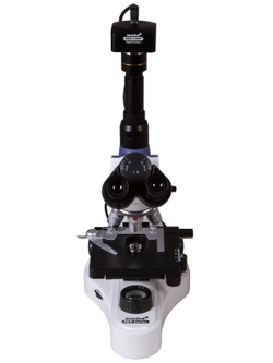 Микроскоп цифровой Levenhuk MED D10T, тринокулярный