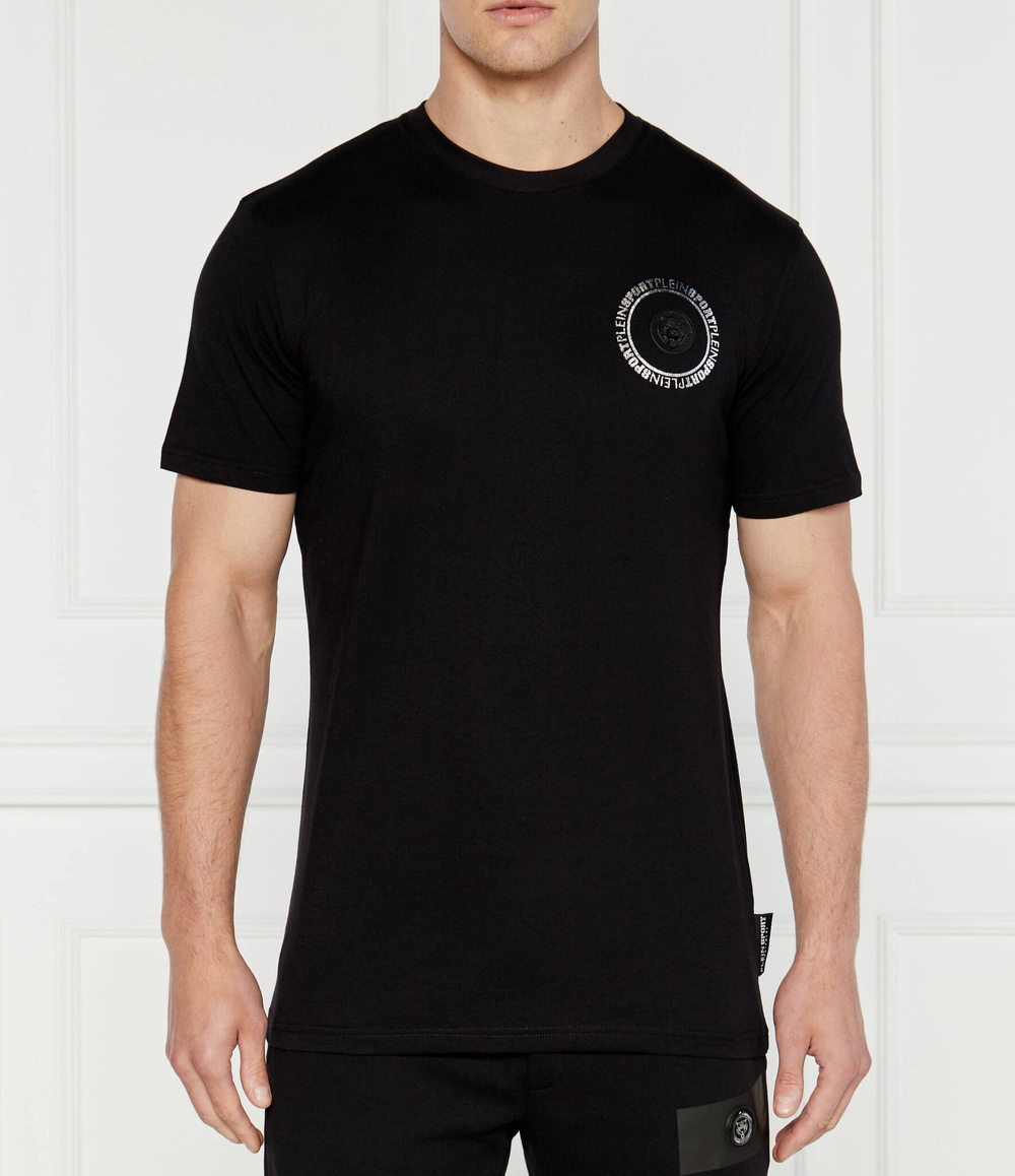 Футболка Carbon Tiger Plein Sport - черный(MTK7542 STE003N)