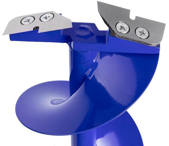 Шнек под шуруповерт ELECTROSHTORM 130R правое вращение Helios ножи2.