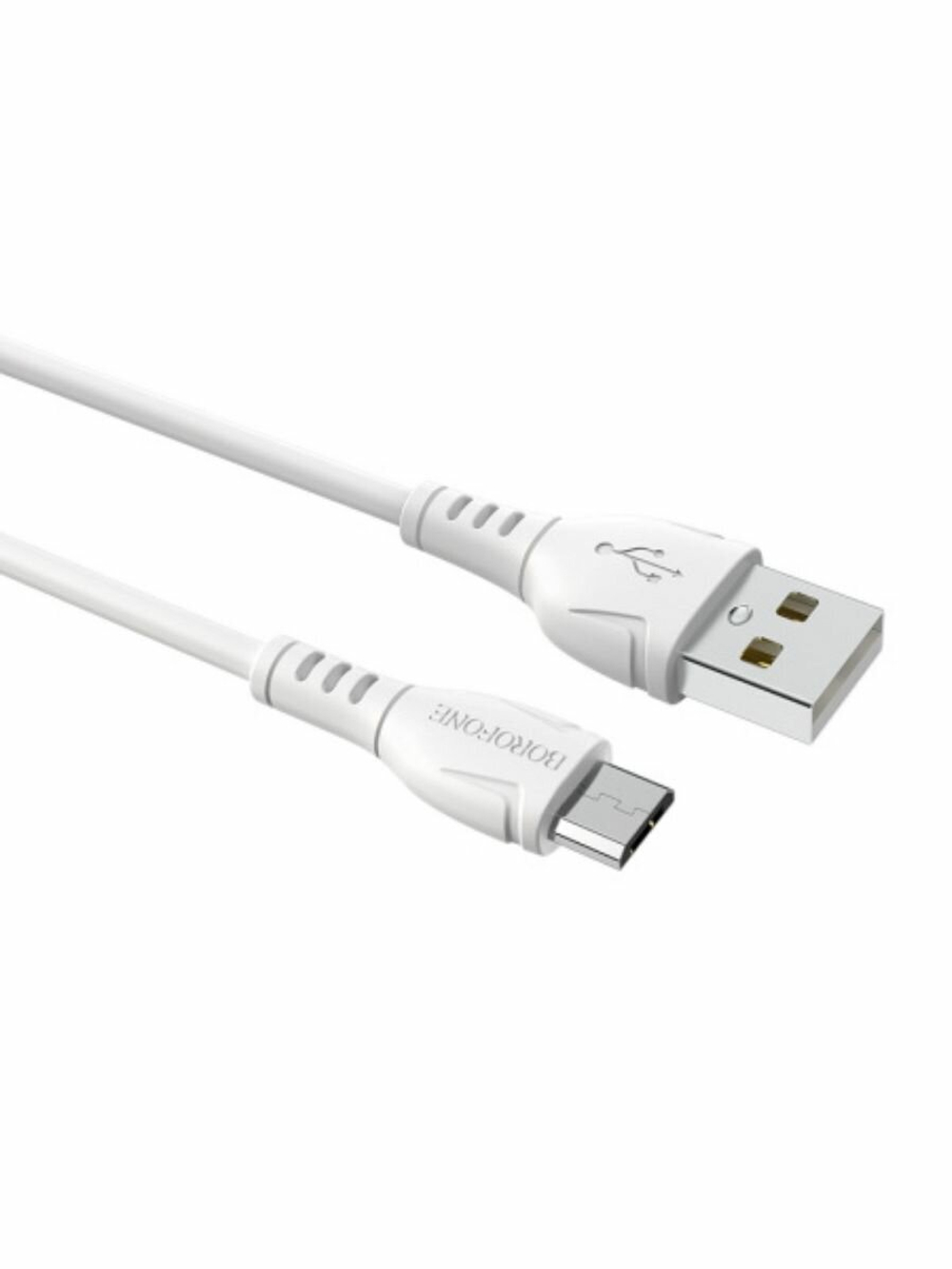 Кабель Micro USB BOROFONE BX51 2,4А, 1м. белый
