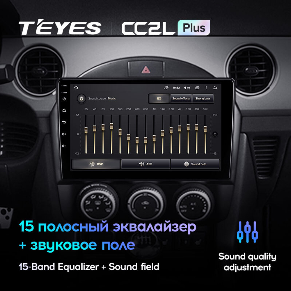 Teyes CC2L Plus 9" для Mazda MX-5 III 3 NC 2008-2015