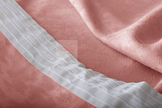 Луи (светло-розовый). Шторы из стриженного бархата