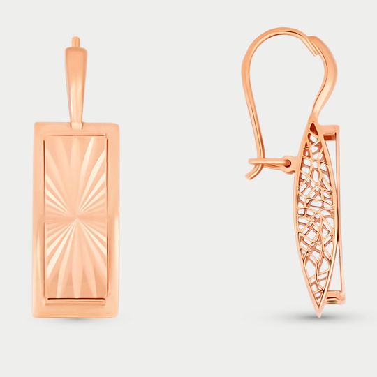 Серьги золотые