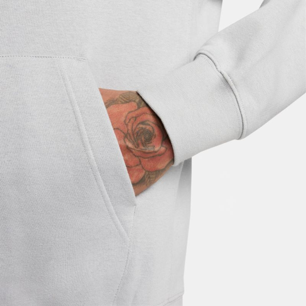 Мужская теннисная кофта Nike Sportswear Club Fleece Pullover Hoodie - серый