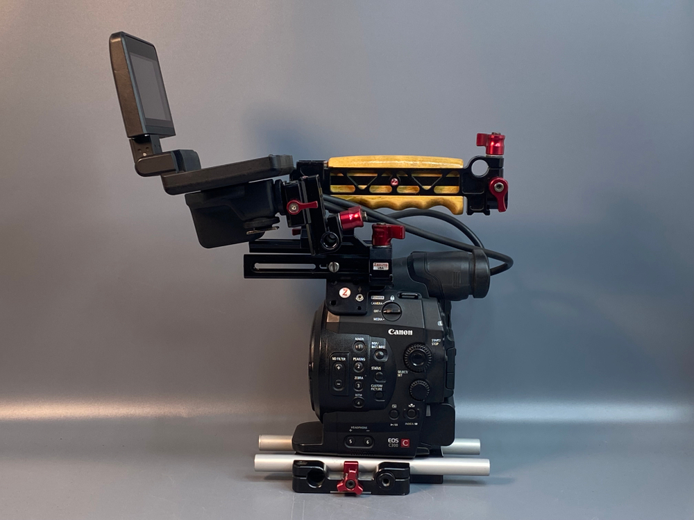 Canon EOS C300 + Zacuta rig