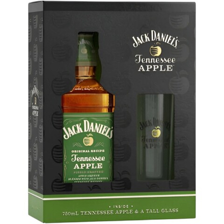 Виски Jack Daniel's Apple 0,7 л. + Glass