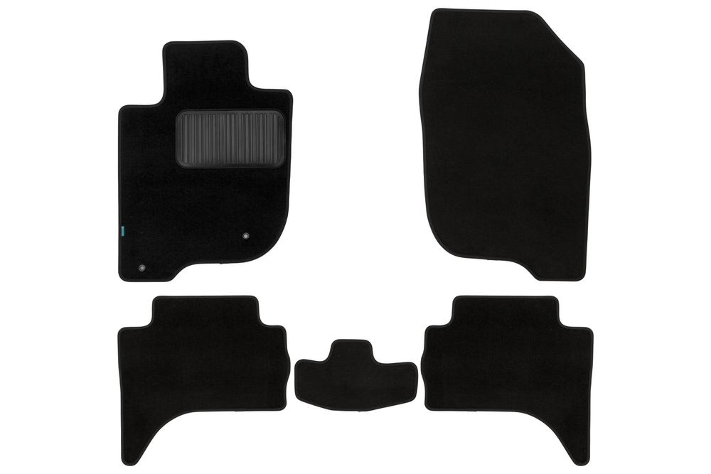 Коврики в салон для MITSUBISHI L200 2005-2014, 2013-2015, пикап, 5 шт. (текстиль) KLEVER03351022110KH