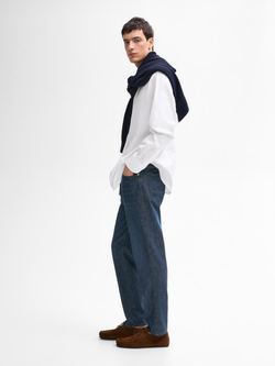 Massimo Dutti Зауженные джинсы из 100% хлопка, индиго