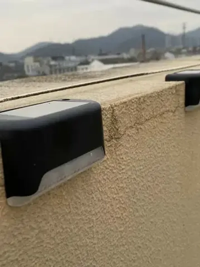 Светильник на солнечной батарее уличный / фонарики садовые на солнечных батареях 16 шт, цвет черный, Conflate