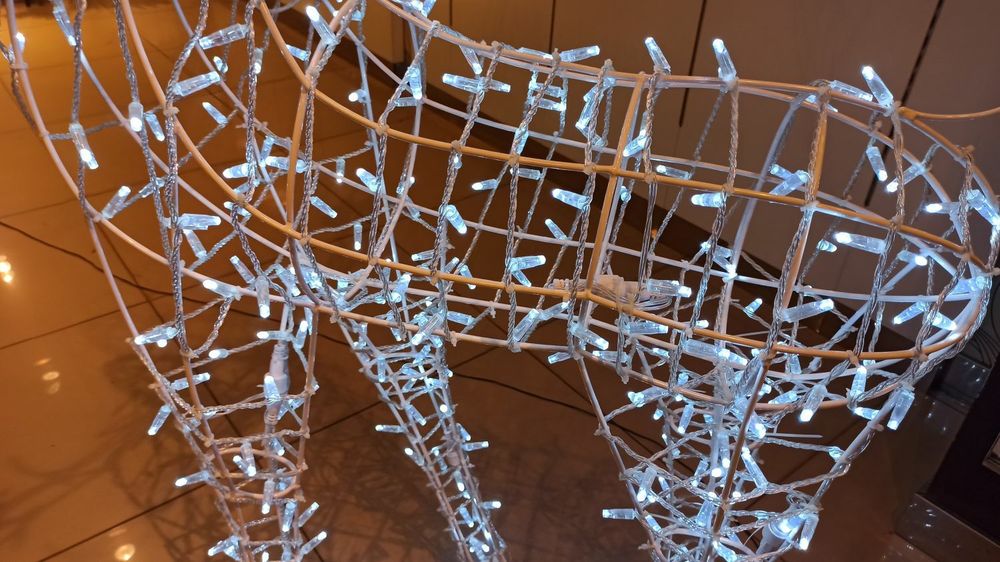 Световая фигура «Олень» с классическим каркасом