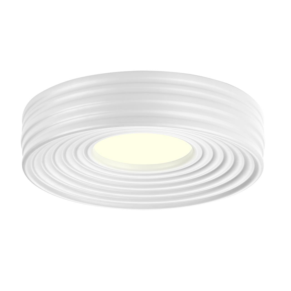 7704/40L AVRA LED SN 583 Светильник металл/пластик/белый LED 40Вт 4000K D470 IP20 MACARON