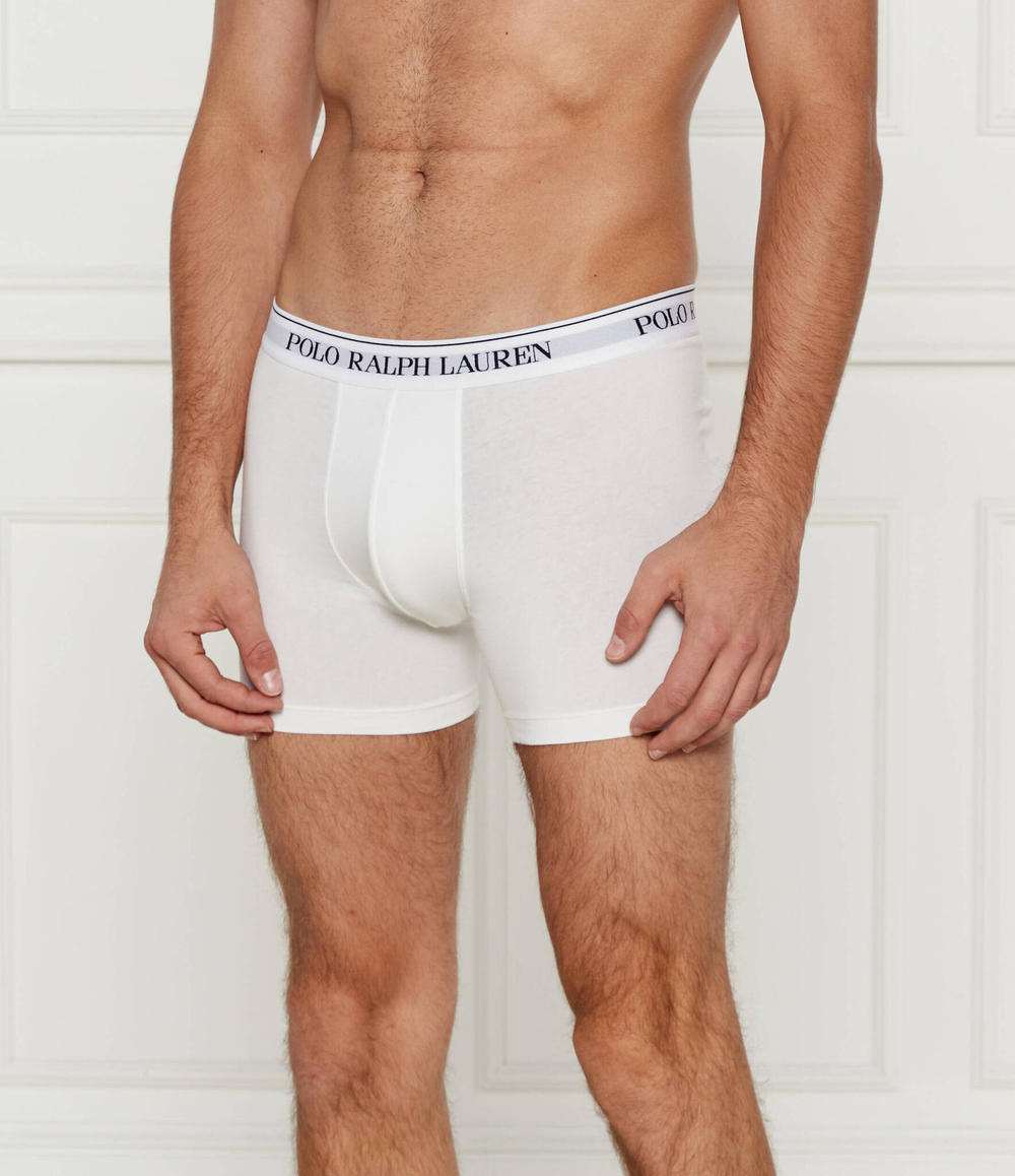 трусики-боксеры 3 шт. POLO RALPH LAUREN - белый(714835887)