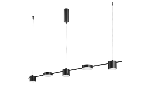 Подвесной светодиодный светильник Crystal Lux TRISTAN SP5 L1200 BLACK