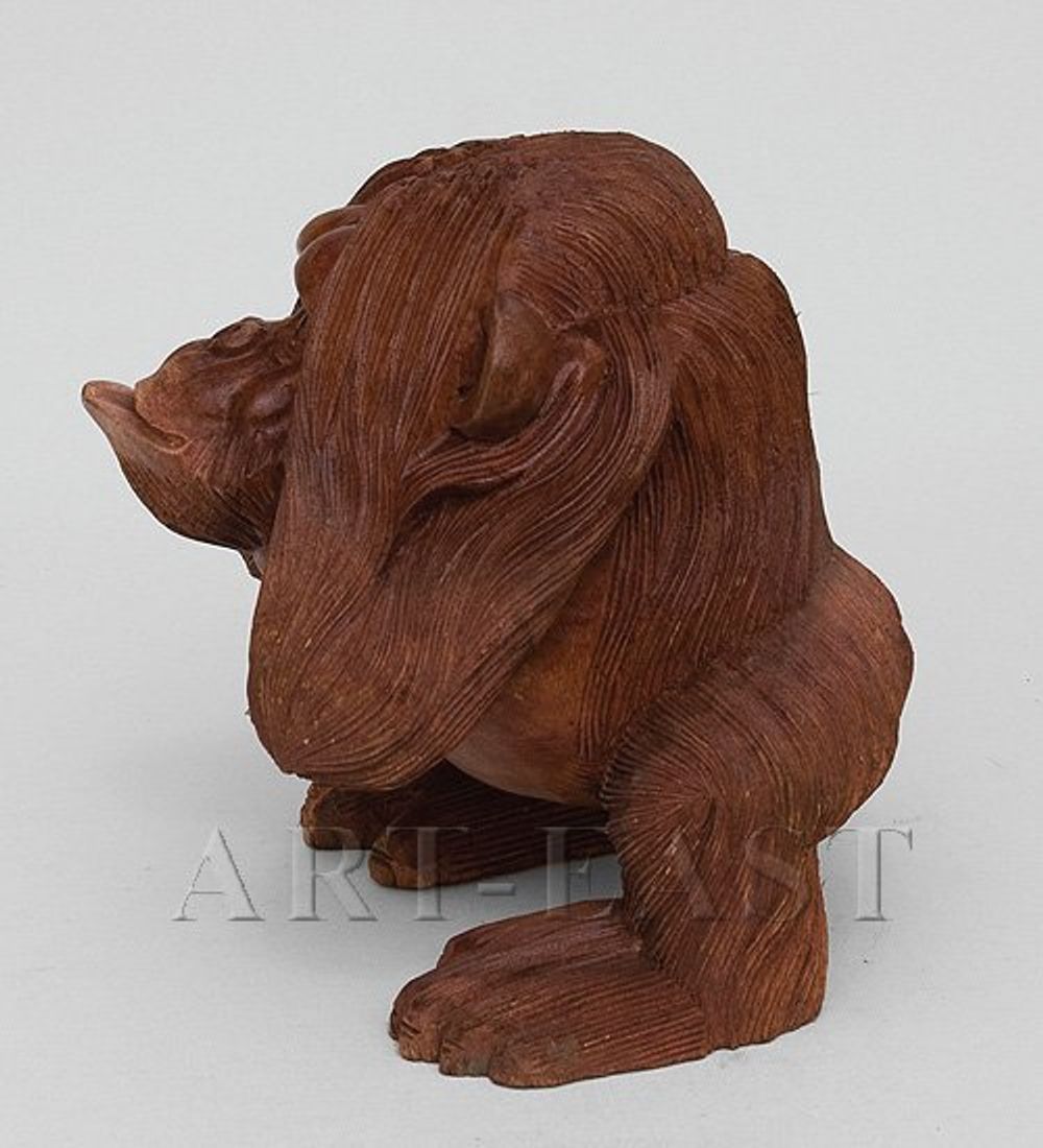 Decor and Gift 15-070 Статуэтка «Обезьяна - «Не слышу» 30 см суар
