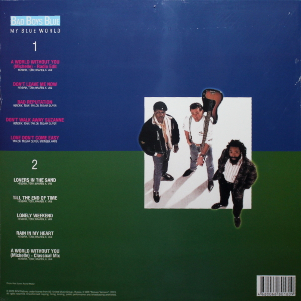 Bad Boys Blue / My Blue World (Limited Edition)(Coloured Vinyl)(LP)