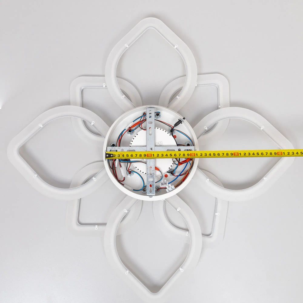 Citilux Ромби CL236180R LED Люстра с пультом Белая