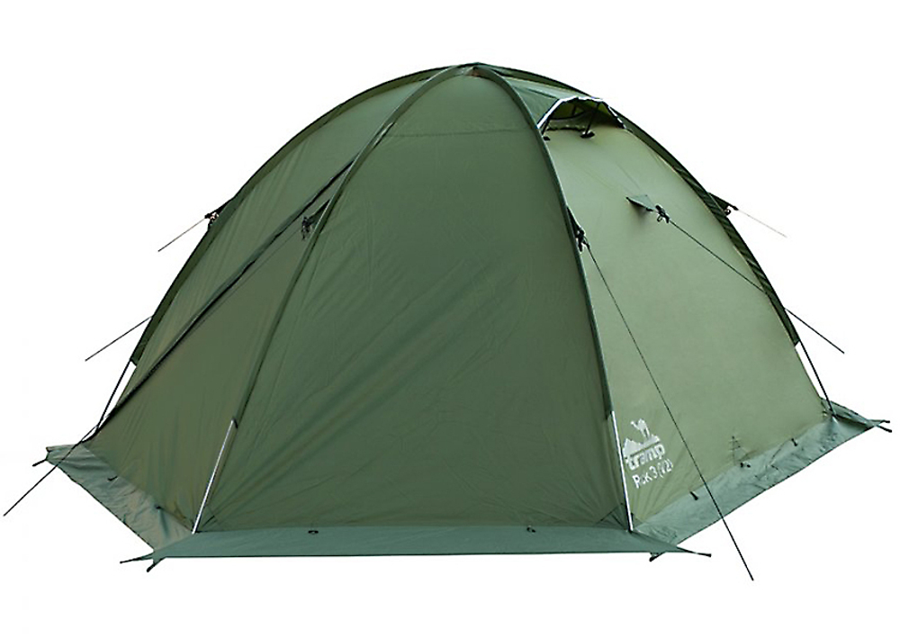 Палатка Tramp Rock 3 (V2) зеленая