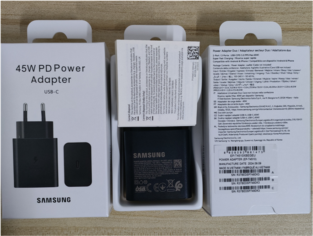 Samsung Original Power Adapter 45W PD-USB-C(EP-T4510)