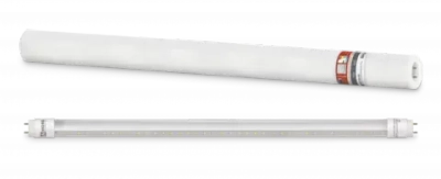 Лампа сд LED-T8R-П-PRO 10Вт 230В G13R 4000К БЕЛЫЙ 1000Лм 600мм прозр.повор.IN HOME