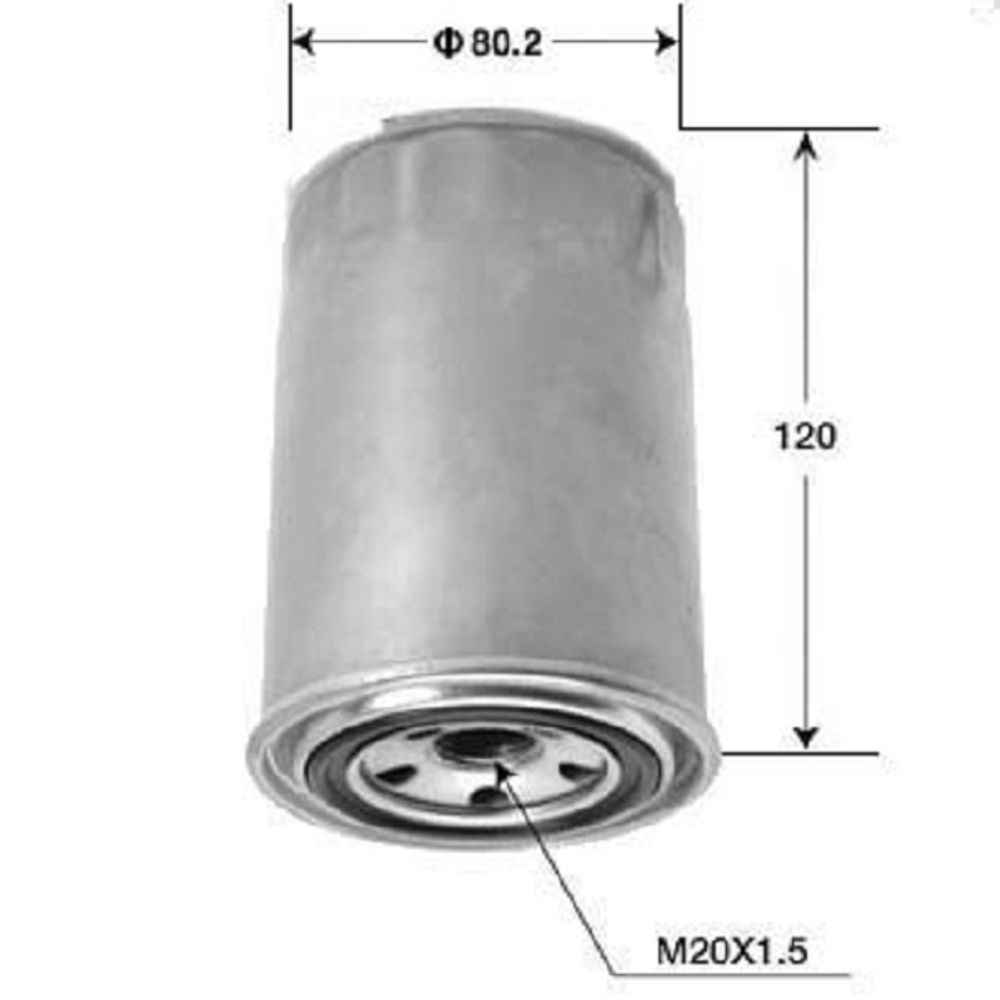 FC-326  TopFils   MB433425 Фильтр топливный