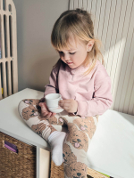 Комплект Mjölk Свитшот Desert Rose/Легинсы Мальтипу, уценка