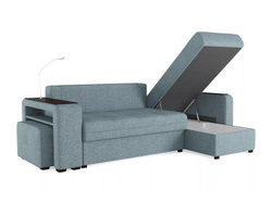 Диван угловой Smart 4 Б4-2Т-1Пф-Б3 Рогожка Sherlock 975