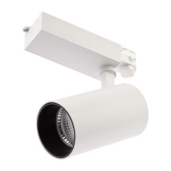 Трековый светильник трехфазный ЭРА SТR-30-36-40K-W40 узкий луч 4000K белый | Трехфазные трековые светильники