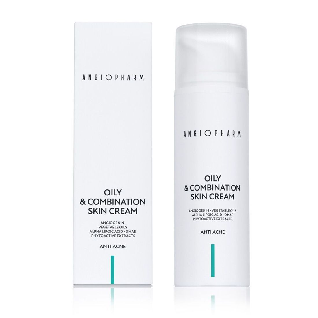Крем для жирной и комбинированной кожи ANGIOPHARM Oily&Combination Skin Cream 50мл