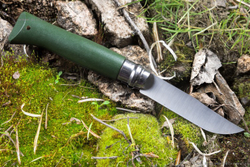 Нож Opinel №8 Trekking, нержавеющая сталь, хаки