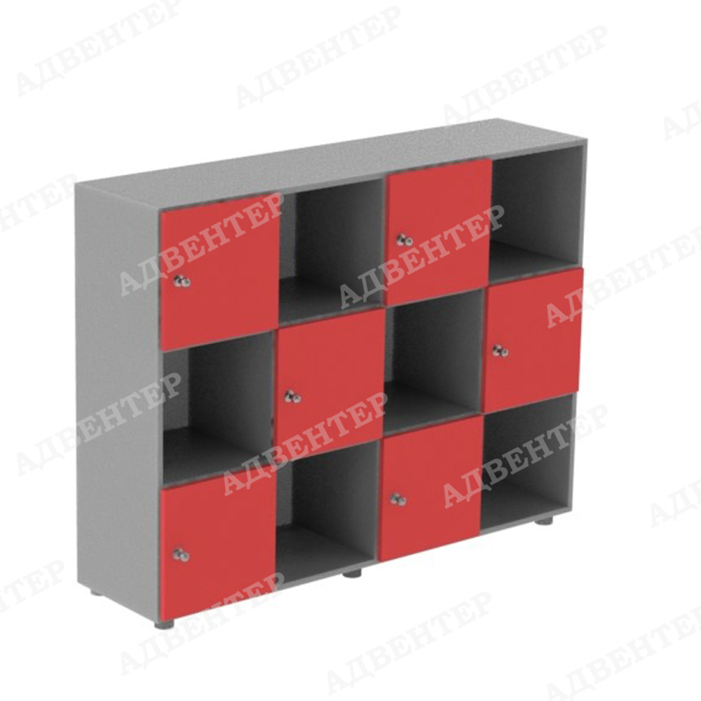 серый/красный односторонний