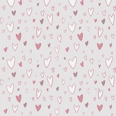 Сердечки на сером фоне