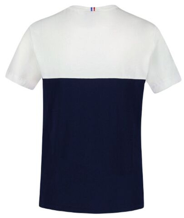 Футболка для мальчика теннисная Le Coq Sportif TRI Tee Short Sleeve N°2 SS23 - небесный