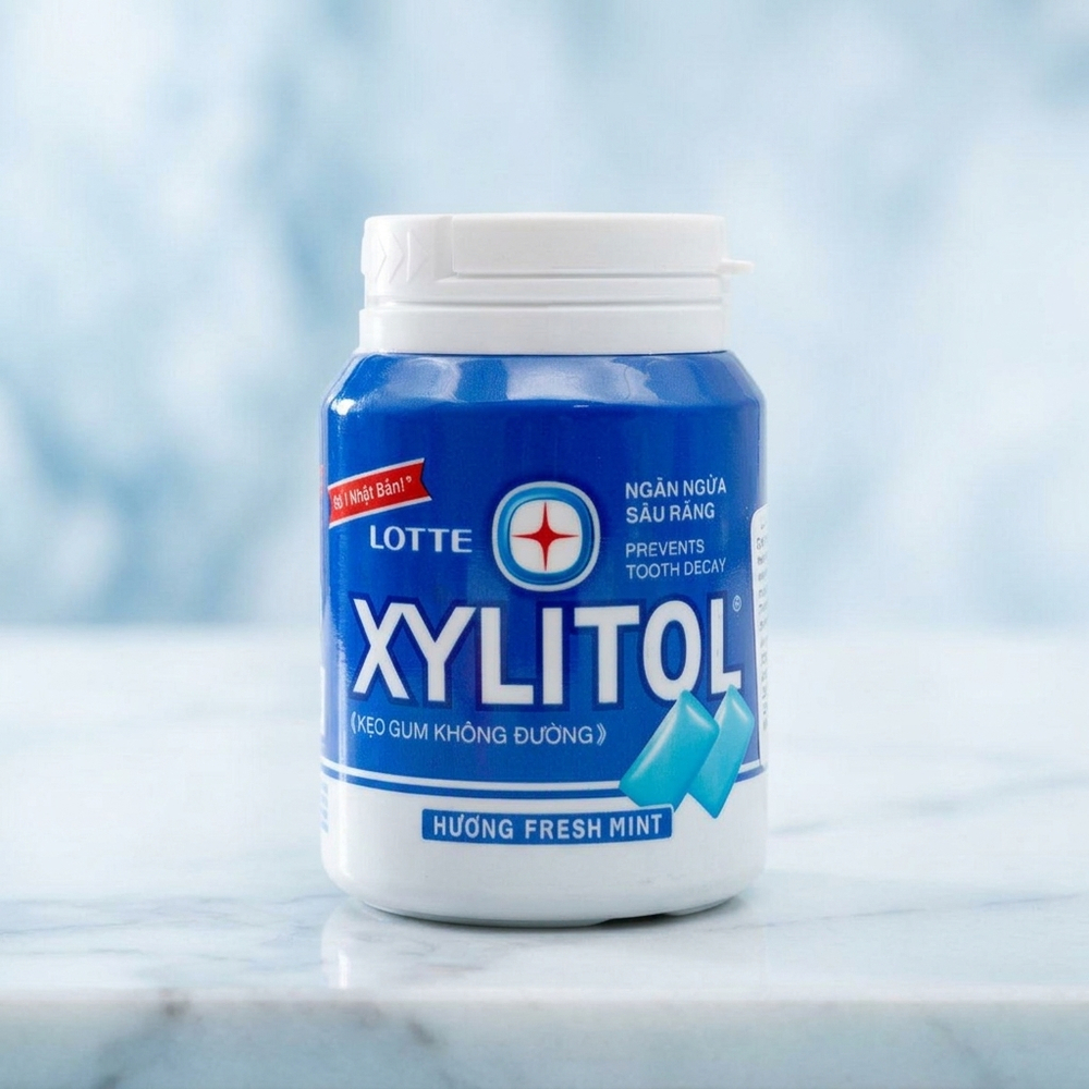 Жевательная резинка без сахара XYLITOL 55,1гр вкус Мята