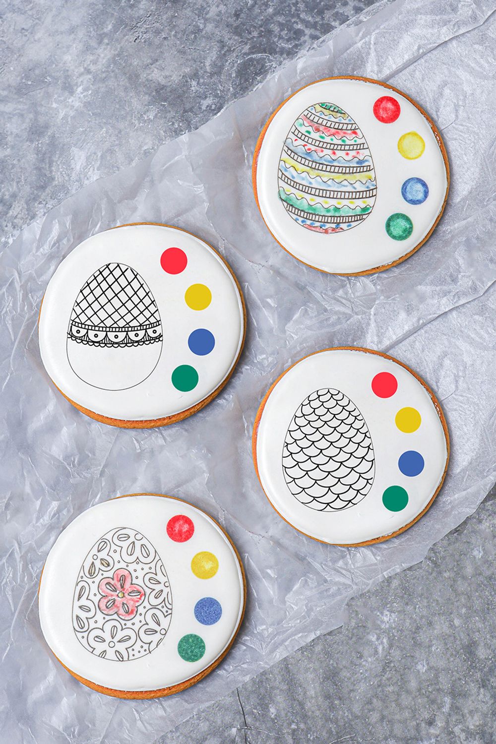 Пряник раскраска - 8см