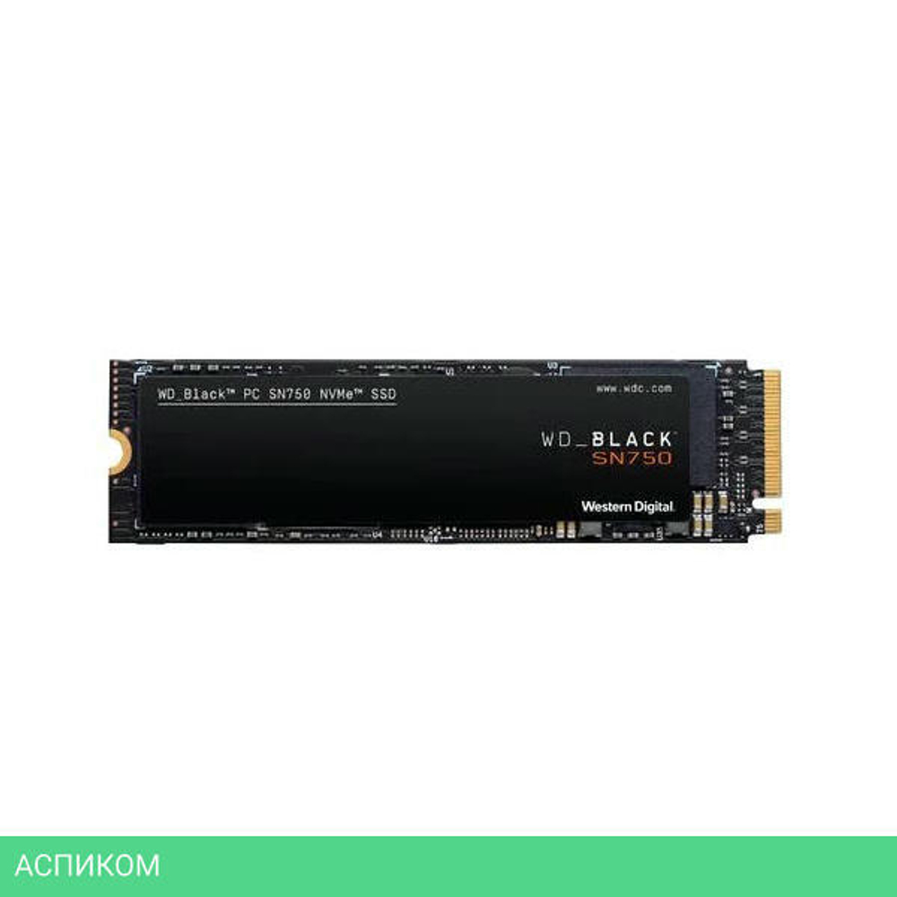 SSD диск WD Black SN750 500GB (WDS500G3X0C)