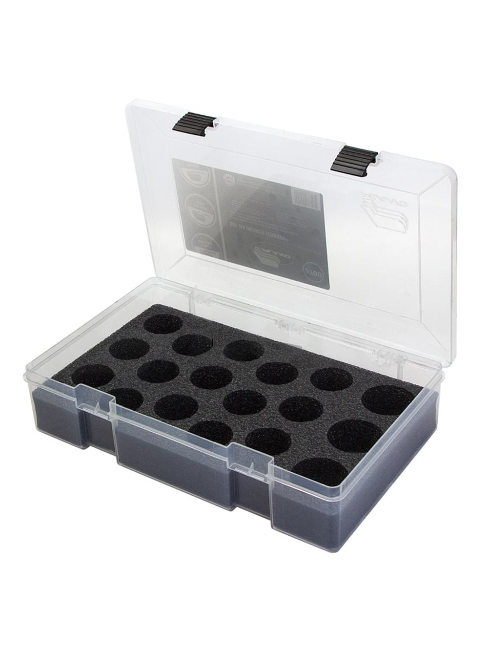 Коробка Plano Bait Jar Organizer Stowaway 2373130, 35.6 x 22.9 x 8.3 см (1563728)