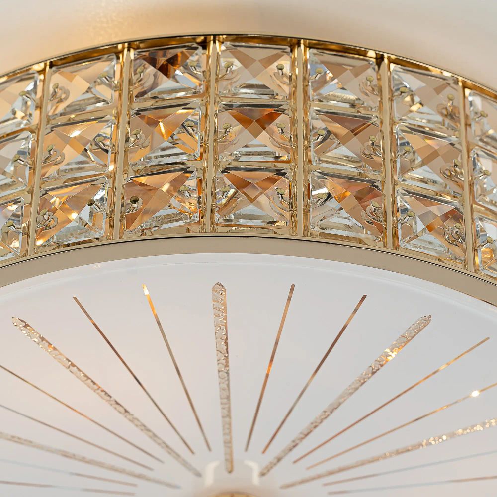 Citilux Портал CL324132 Люстра хрустальная Золото